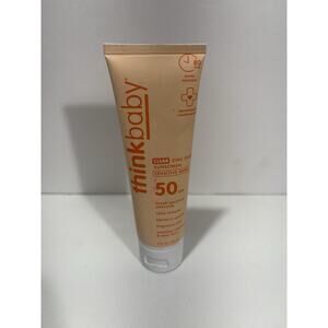 thinkbaby Clear Zinc Sunscreen for Sensitive Skin - Baby SPF 50 - 3 fl oz New